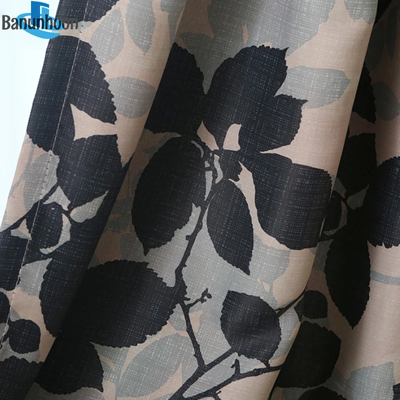 Плотные затемняющие шторы для гостиной спальни модные тканевые занавески с