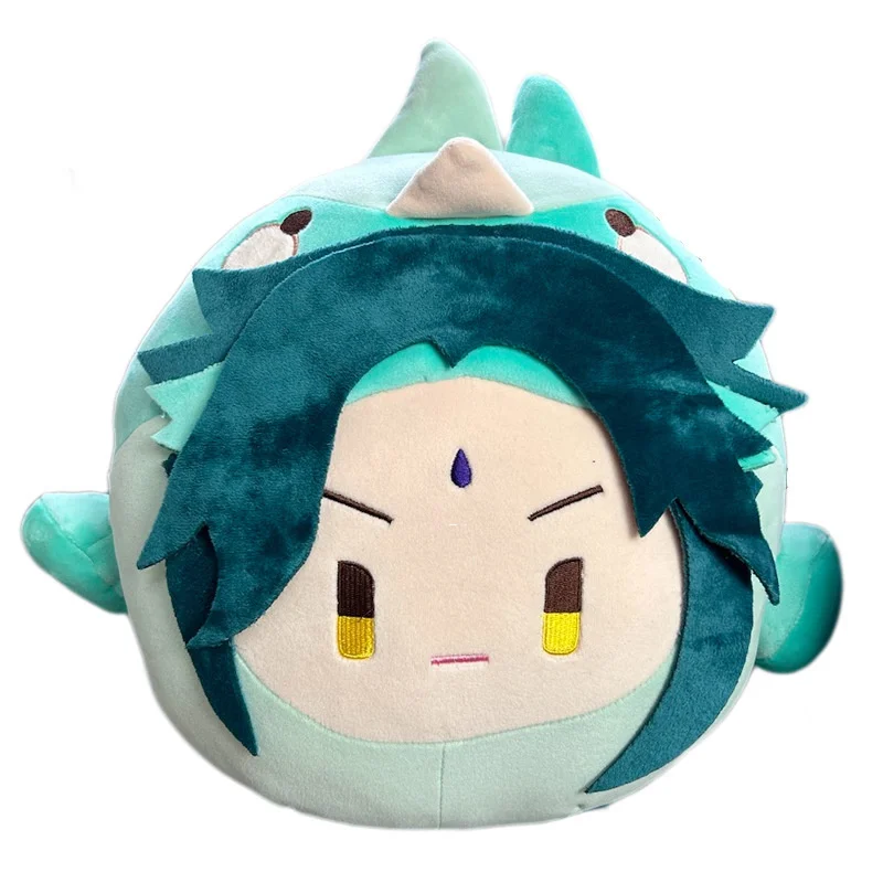 

Игра Аниме Genshin Impact Косплей Xiao Милая 45 см хлопковая кукла игрушки в подарок на день рождения украшение для домашних подушек куклы