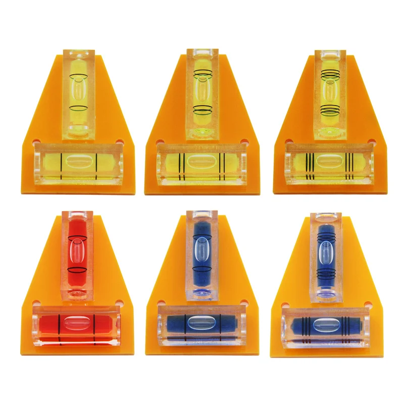 Burbujas horizontales en forma de t alta precisión mini burbujas pequeñas