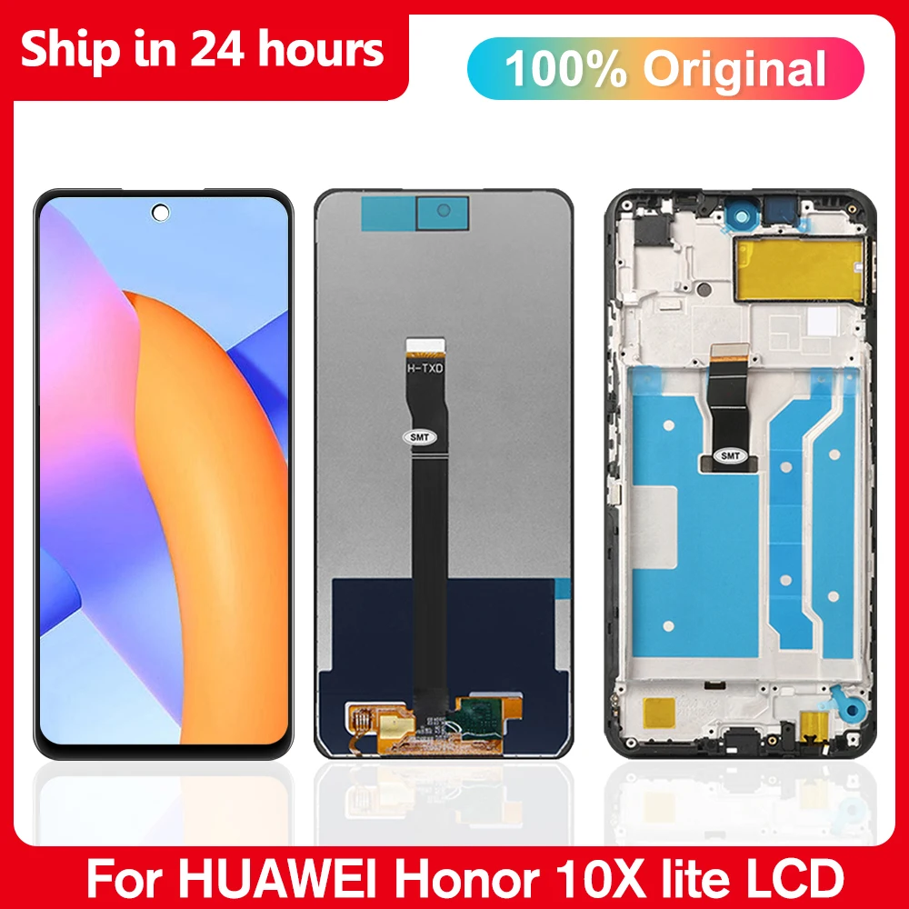 

Original For Huawei P Smart 2021 PPA-LX2 LCD Display with Touch Screen Digitizer Assembly For Honor 10X Lite Y7A LCD DNN-LX9