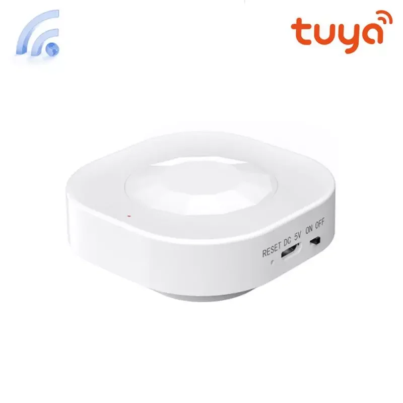

Mini WiFi PIR Motion Sensor Smart Home Infrared Passive Detector Security Burglar Alarm System APP Remote Control Sensor