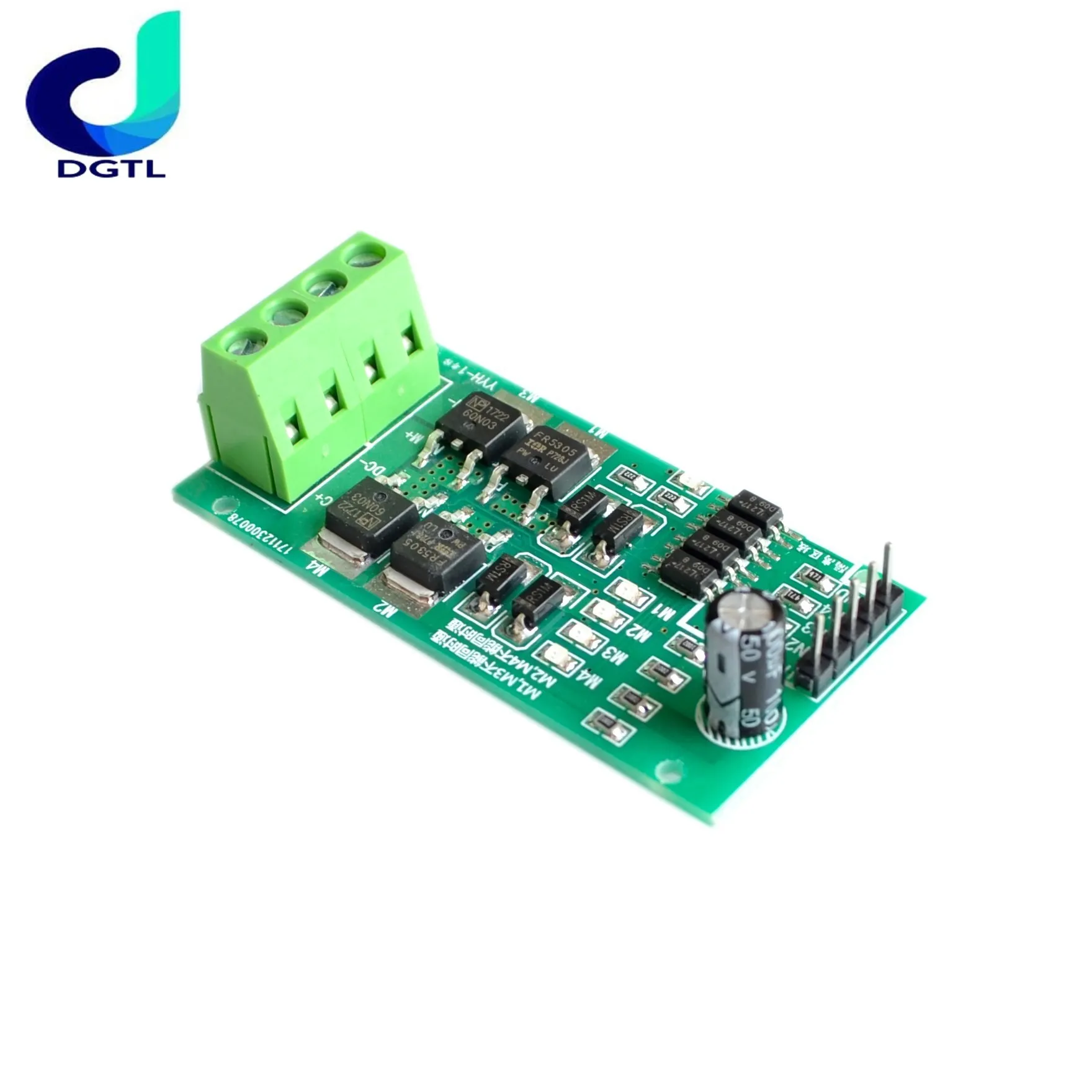 Плата драйвера двигателя постоянного тока 5 В ~ 27 в 5 А, модуль реверсивного управления скоростью «H», мостовой контроллер сигнала ШИМ
