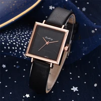 women watch 2021 femme square leather strap fashion luxury wrist watches christmas gift