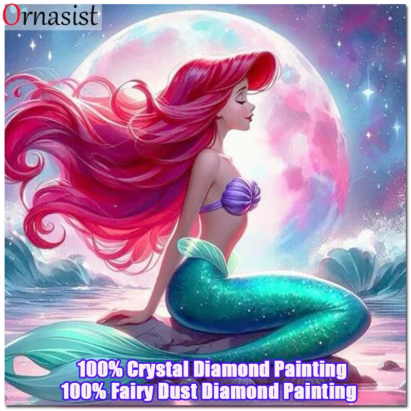 Набор для алмазной вышивки русалка