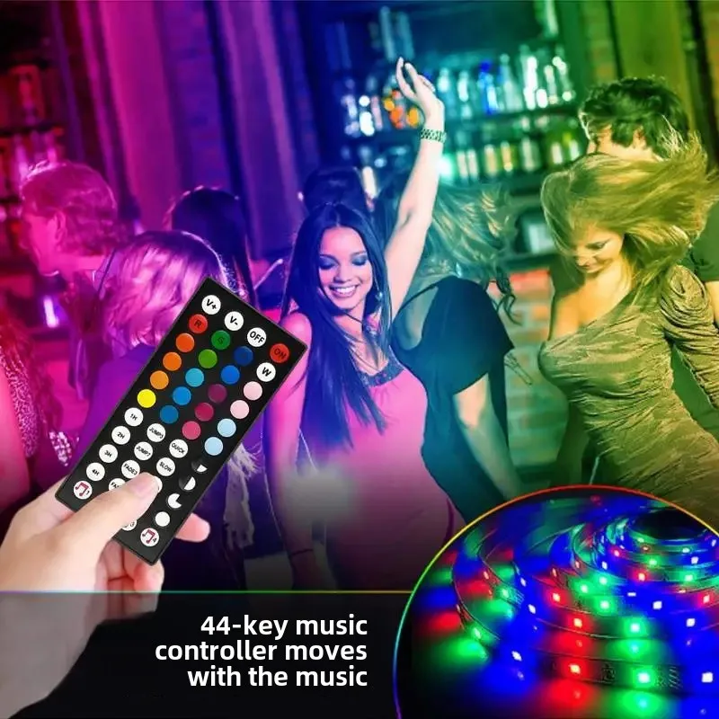 Умная светодиодная панель управления с музыкальным таймером Bluetooth и красочным