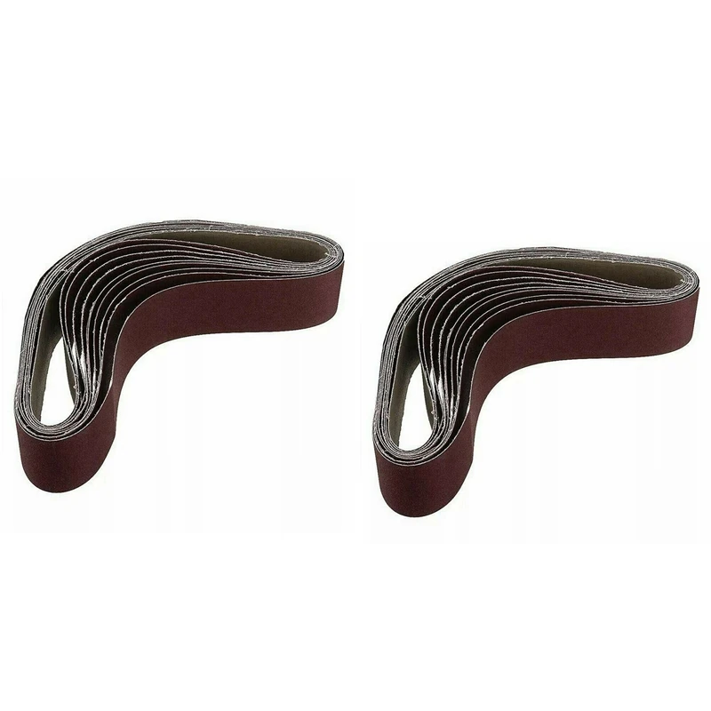 

20Pack 686X50mm Sanding Belts Aluminium Oxide Sander Sanding Belts, 320 Grit & 1000 Grit