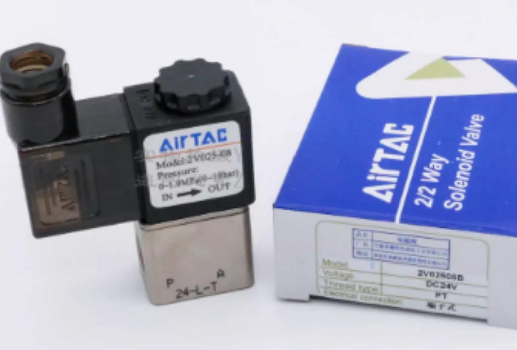 Новый переключатель AIRTAC 2 в 025-08 24 В постоянного тока 220 переменного 110 12