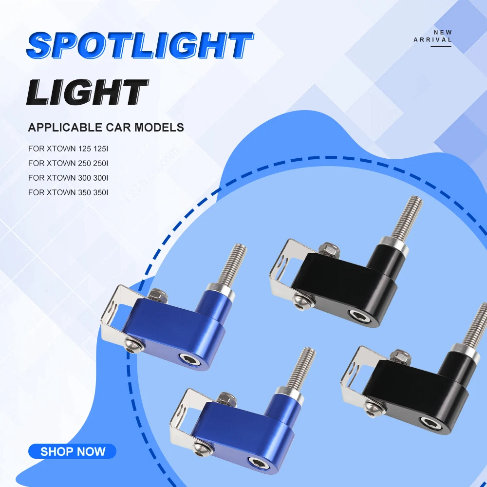 

Spot Lights Mount Holder Post Support Base For KYMCO XTOWN 300i 250i X-TOWN 125 250 350 Motorcycle Spotlight Bracket Accessories