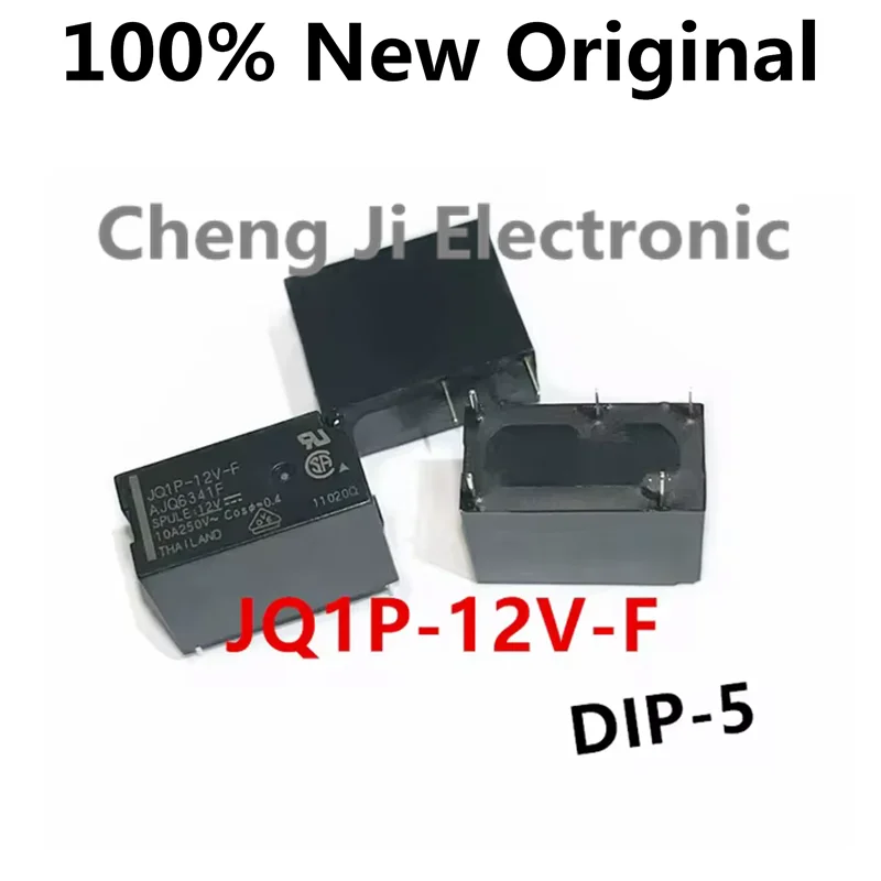 2-5 шт./лот JQ1P-24V-F 、JQ1P-12V-F 、JQ1P-5V-F DIP-5 Новое оригинальное силовое реле