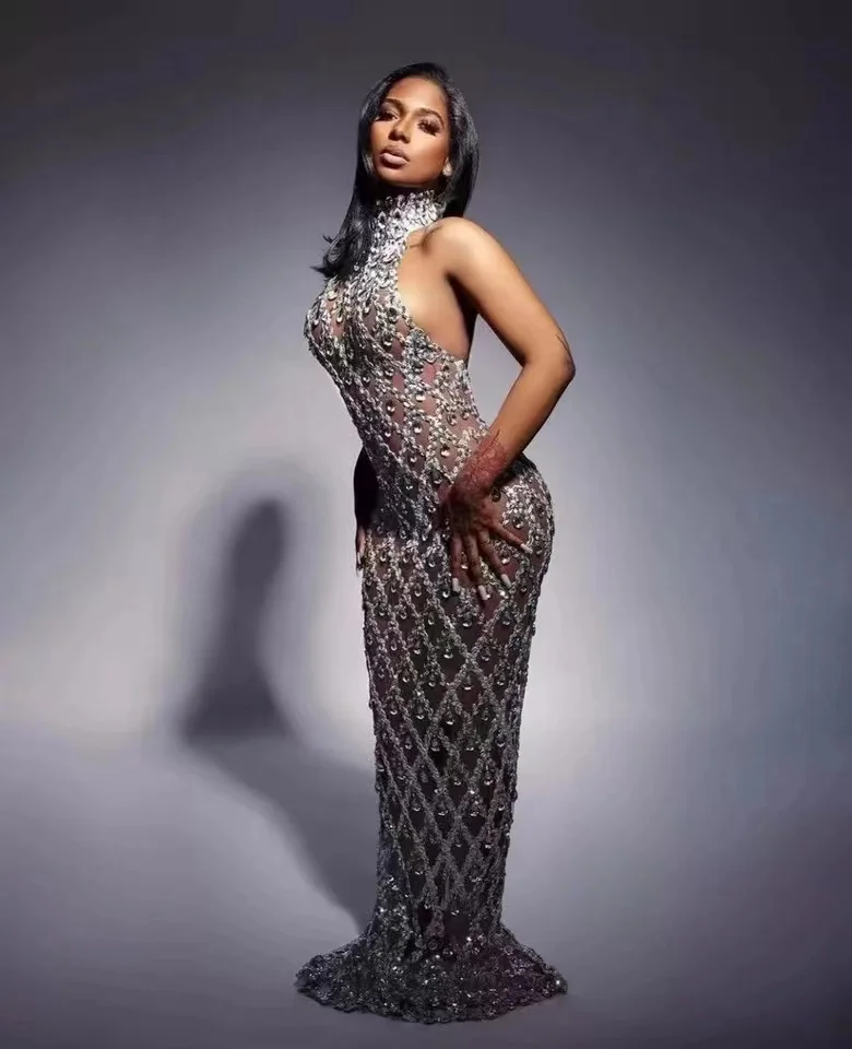 Платье без рукавов с лямкой на шее вечернее платье для бальной комнаты