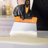 coating spatula for chocolate scraper stainless steel dough scraper kitchen accessories
