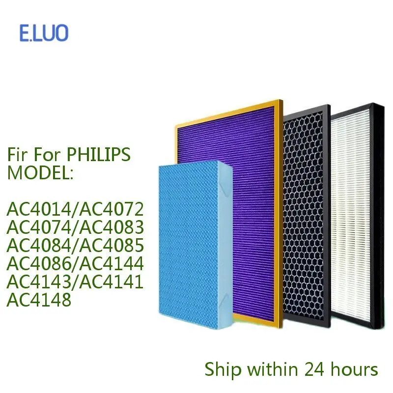 AC4148 AC4143 AC4141AC4144 HEPA Filter for Philips AC4014 AC4072 AC4074 AC4083 AC4084 AC4085 AC4086 Air Purifier Parts