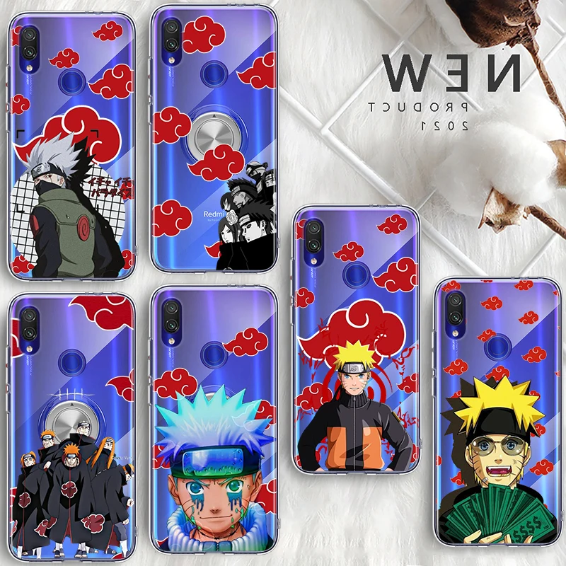 

Anime Naruto Cloud For Xiaomi Poco X3 Redmi Note 11S 11 11T 10 10S 9 9T 9S 8 8T Pro 5G 7 5 4X Transparent Soft Phone Case