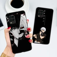 tokyo ghoul anime cover black phone case for xiaomi redmi mi note 7 8 9 9t 9a 9c 10 10s 11 11t 12 k40 a t c pro ultra 4g 5g