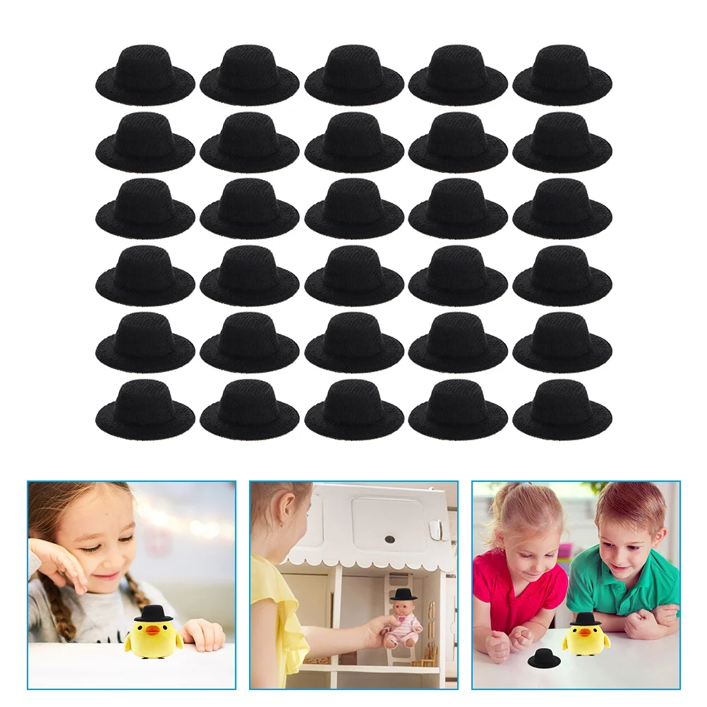 

Mini Hat Accessories Multi-function Miniature Hats Cloth Replaceable Tiny Adorable Dolls
