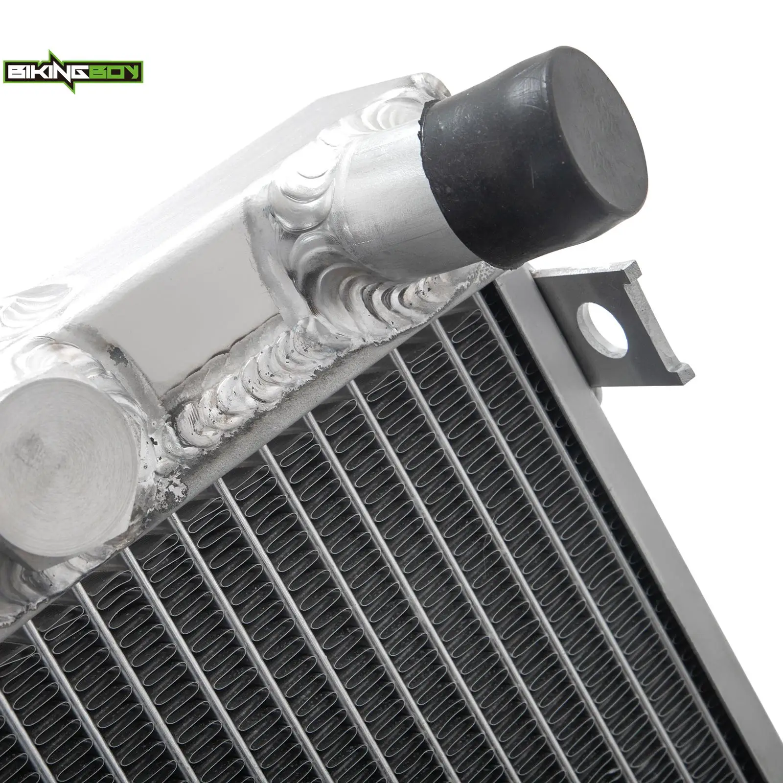 Фото BIKINGBOY для Suzuki DL 1000 V-Strom 02 03 04 05 06 07 08 09 10 11 12 радиатор двигателя, охлаждающий водяной кулер, сердечник из алюминиевого сплава №5
