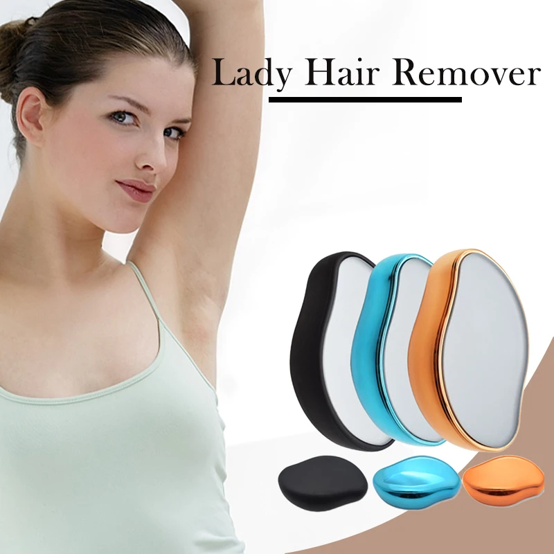 

2022 NEW Physical Hair Removal Painless Safe Epilator Easy Cleaning Depilation Hair Glass Reusable Removal Body Beauty Tool
