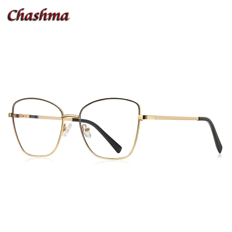 

Chashma Frame Cat Eye Prescription Glasses Spring Hinge Quality Light Women Fashion Optics Eyewear Eyeglass Optical Lenses