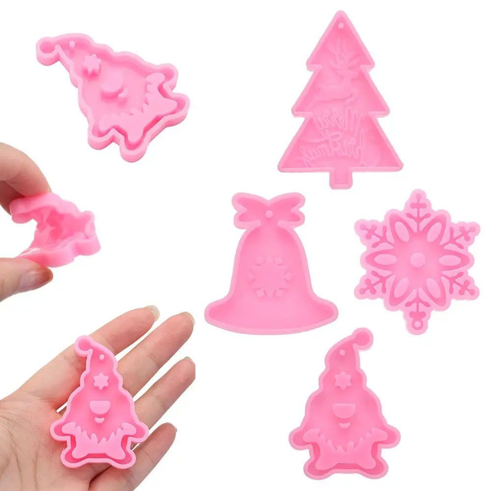 

Ярлыки, инструменты для изготовления украшений в виде рождественской елки, искусственная кристальная смола, форма для брелока, силиконовая...