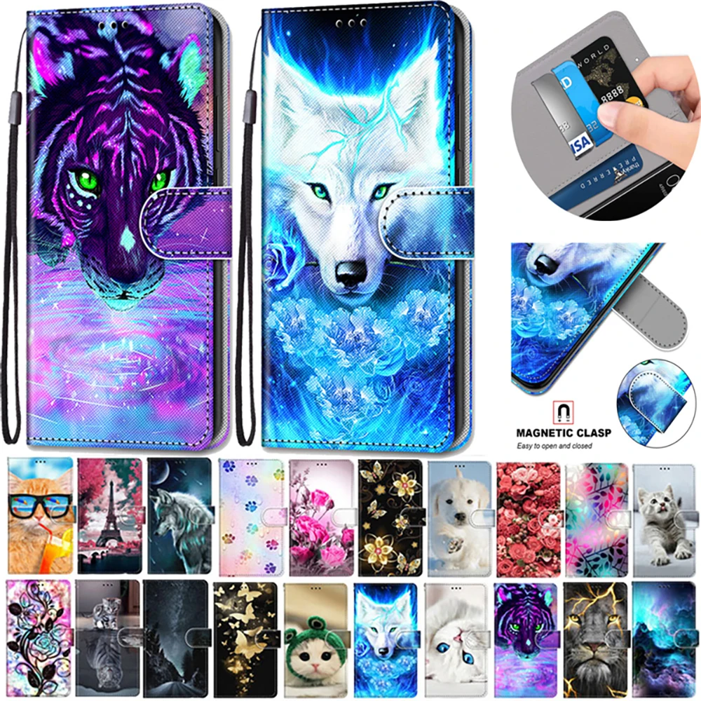 

12T Pro 5G 2022 Flip Case for Xiaomi 12T Pro Luxury 3D Emboss Floral Leather Magnetic Style Book Shell Mi 12T 12 T Wallet Cover