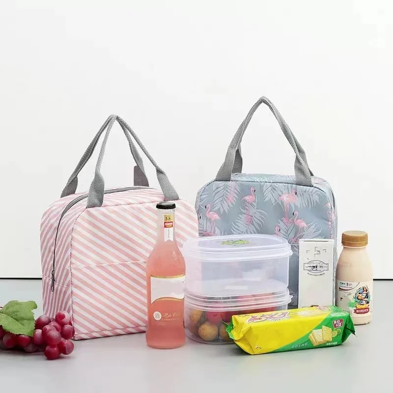 Bolsa Térmica Fitness Marmita Viagem Nécessaire Eco Moda enviar cor aleatória