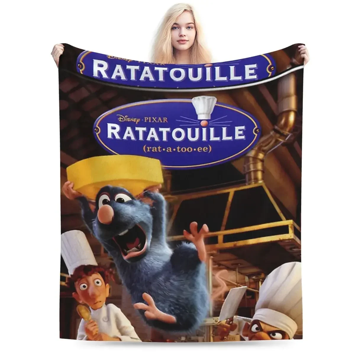 Одеяло Threrat 2007 для американской комедии из фильма крыса A Too Ee мягкое теплое