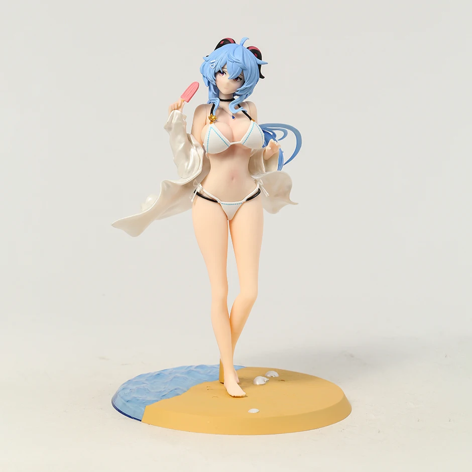 

Genshin Impact Ganyu, купальник Ver, фигурка куклы, Коллекционная модель, игрушка в подарок