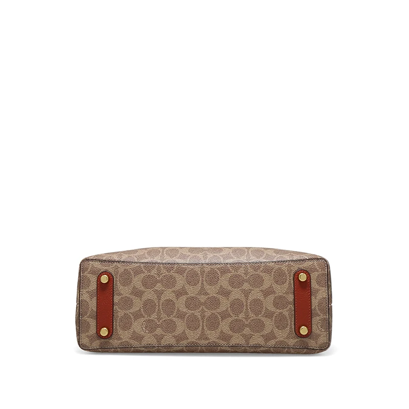 Тренерская большая женская сумка через плечо из ПВХ кожи C2745B4NQ4