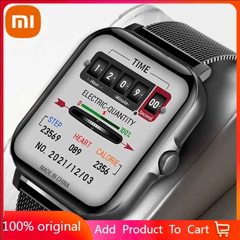 

Смарт-часы Xiaomi с Bluetooth, 1,69 дюйма, водостойкие, IP67