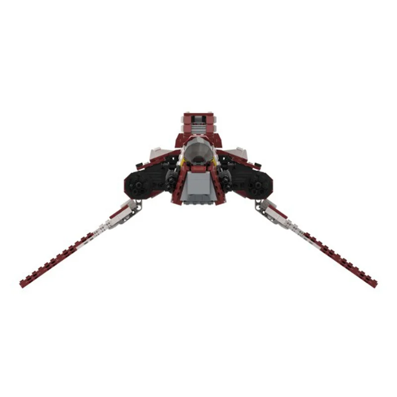 Фото 803 детали MOC, модель атакующего космического корабля класса Nu, строительные блоки, рождественские подарки, архитектурная игрушка, образовательный конструктор для самостоятельной сборки. №2