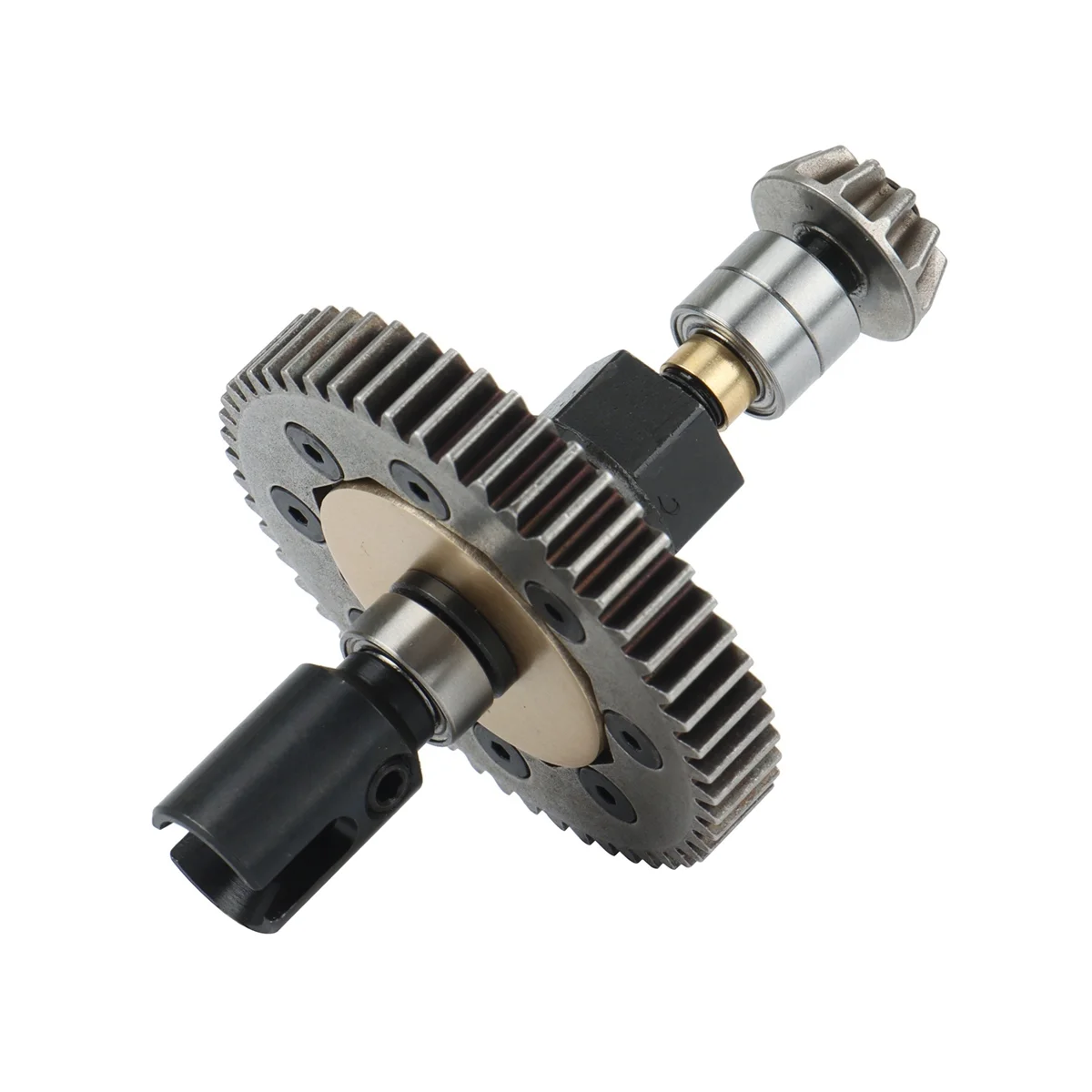 

2Pcs Metal Front and Rear Drive Gear Set EA1056 EA1058 for JLB Racing CHEETAH 11101 21101 J3 1/10 RC Car Upgrade Parts