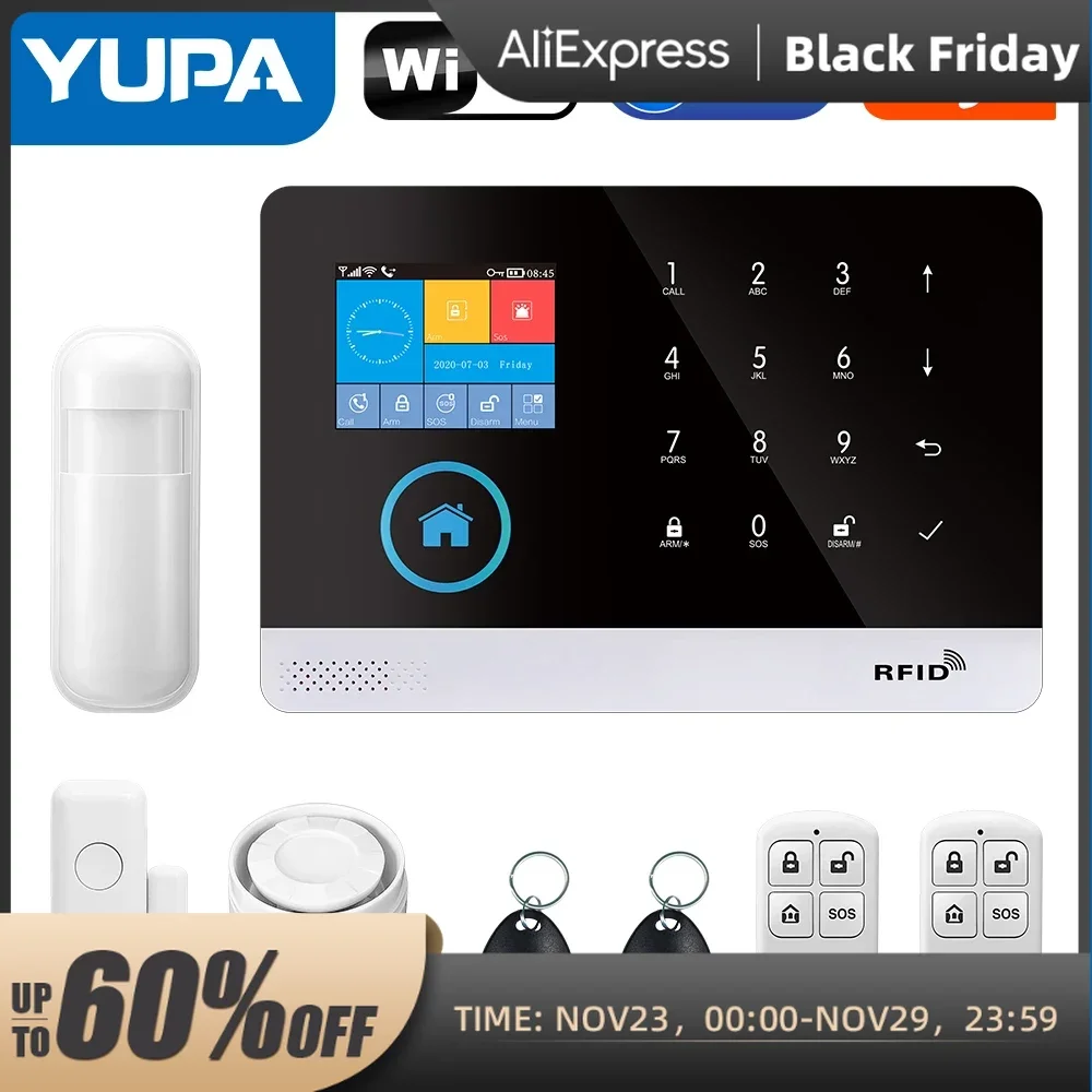 Умная сирена Wi-Fi с датчиком движения