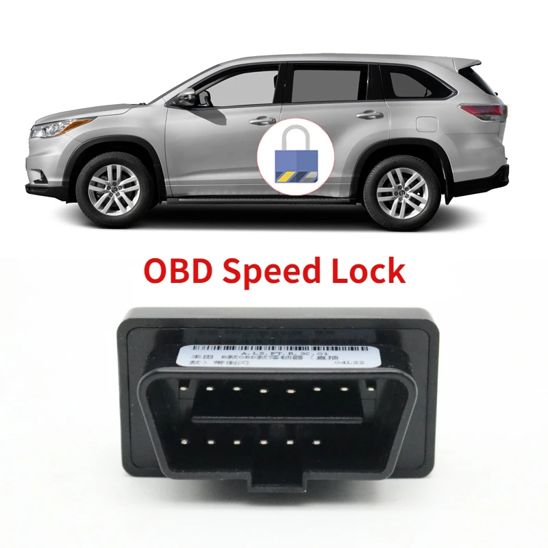 

Automatic OBD Door Speed Lock Unlock Device Plug and Play Module For Toyota RAV4 Highlander Camry Verso Yaris Prado Vios
