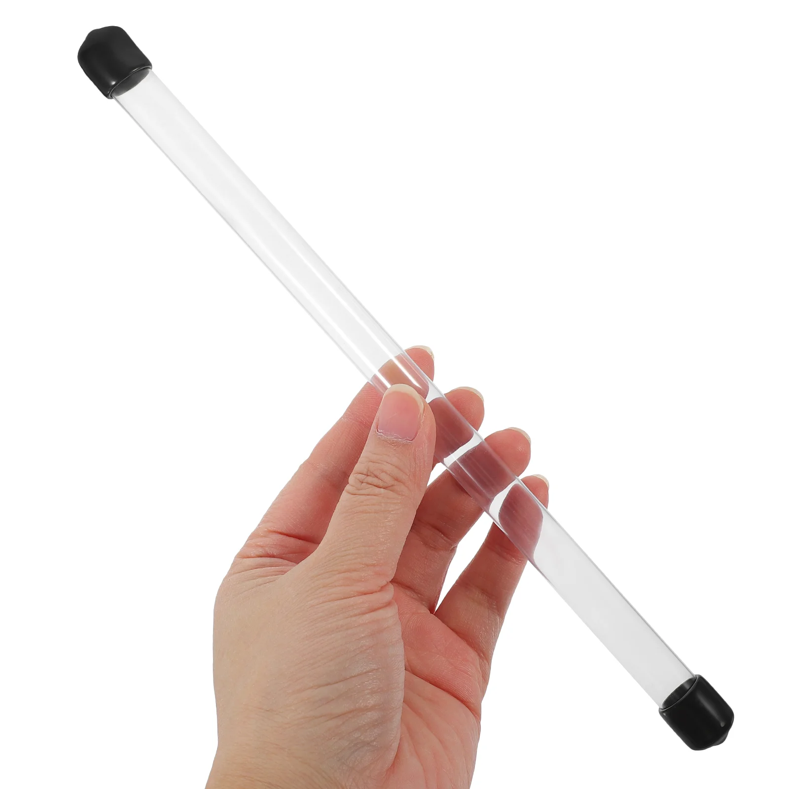 6 шт. канистра из агарового дерева жесткие трубки для хранения прозрачные круглые