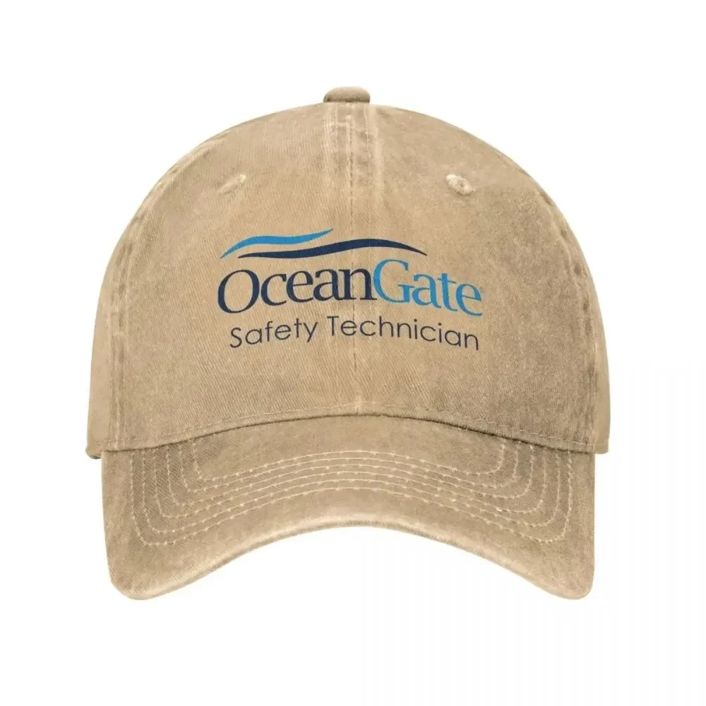 Фото Новая винтажная бейсболка OceanGate Safety Technician, унисекс, с эффектом потертости, для активного отдыха, всесезонная, для путешествий №1