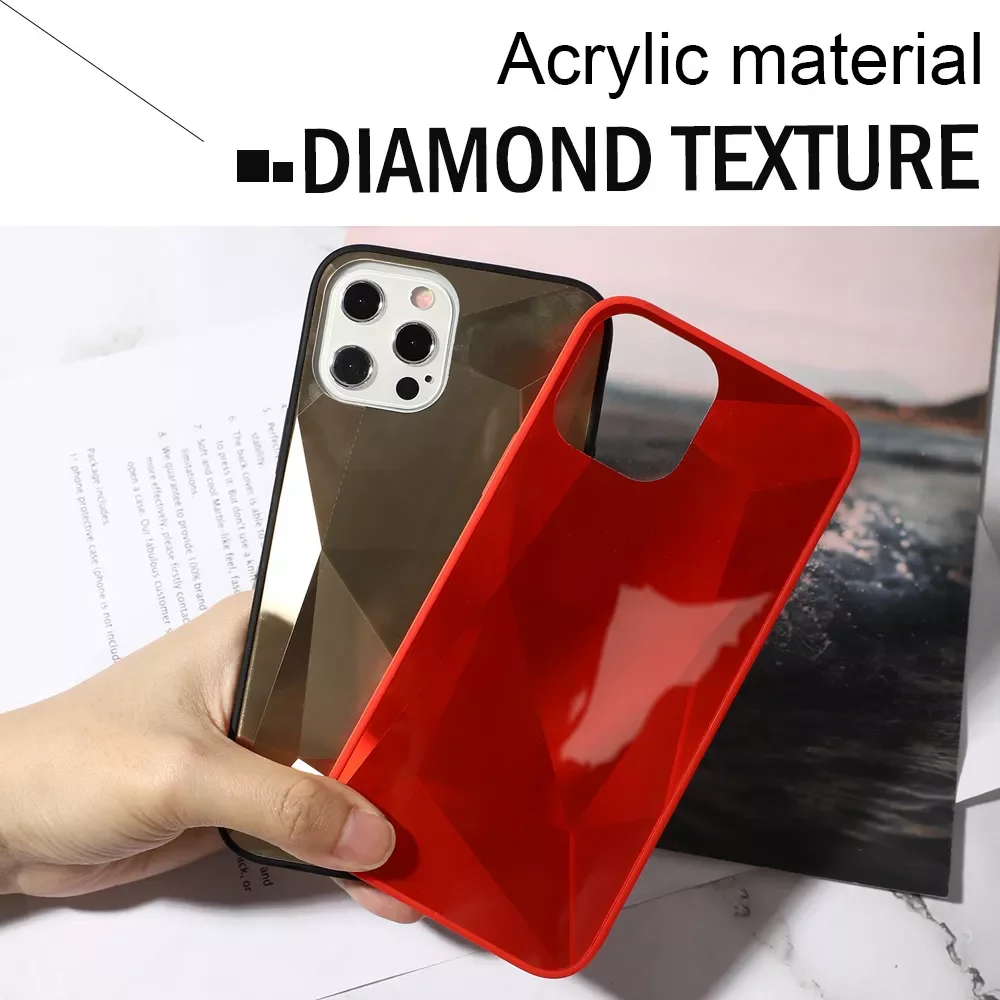 

Unique Diamond Art Case For iPhone 12 mini 11 Pro Max XS XR X 6 6S 8 7 Plus Mobile Phone Cover Fashion Back Bumper Shell