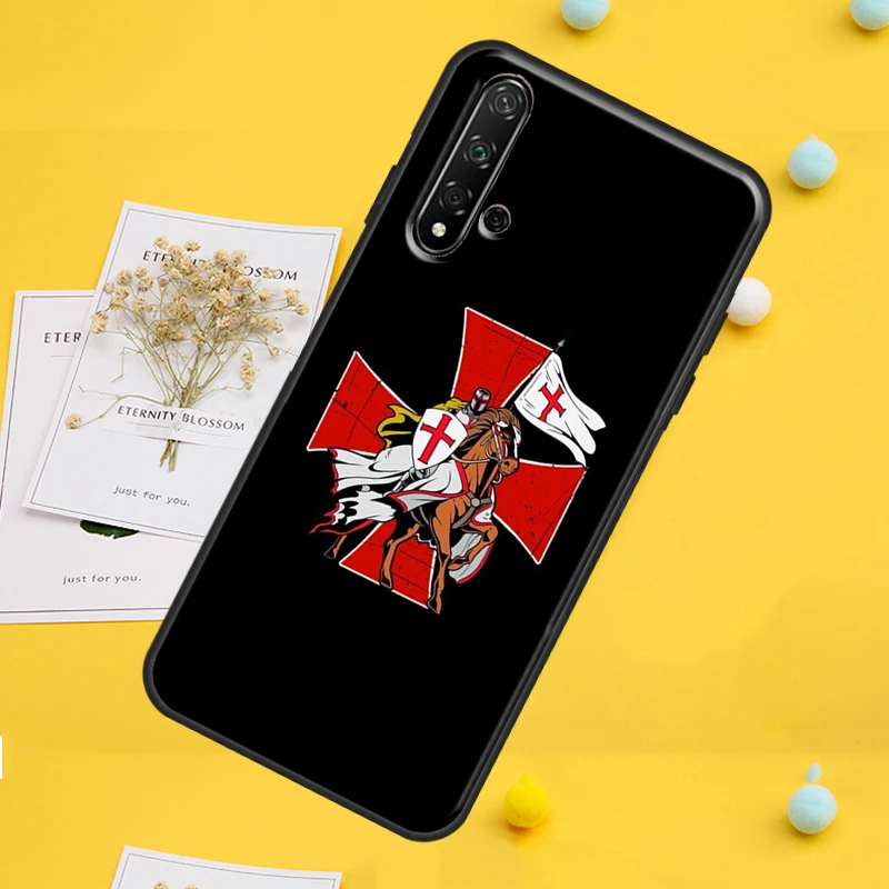 Чехол для телефона с христианскими темпларами рыцаниями воинами Huawei Nova 9 5T P Smart 2019