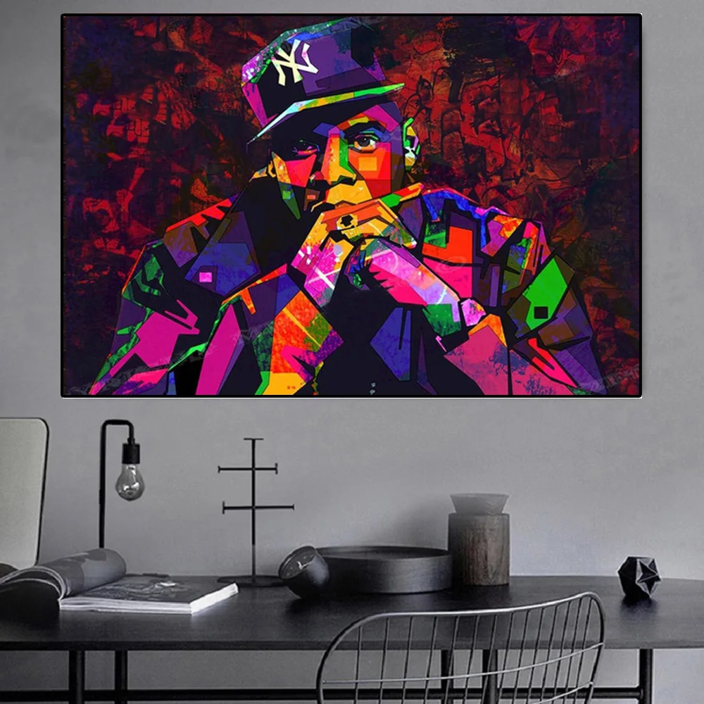 Biggie Тупак хип-хоп певец рэпер известные большие наличные плакаты с памятью