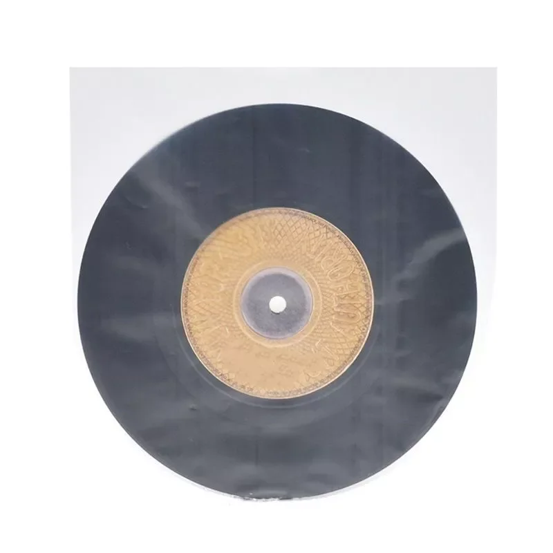 

100Pcs/2Bag 7" Vinyl Record Protecter LP Record Protective Inner Bags Anti-Static Sleeves Inner Clear Cover Container E5BA