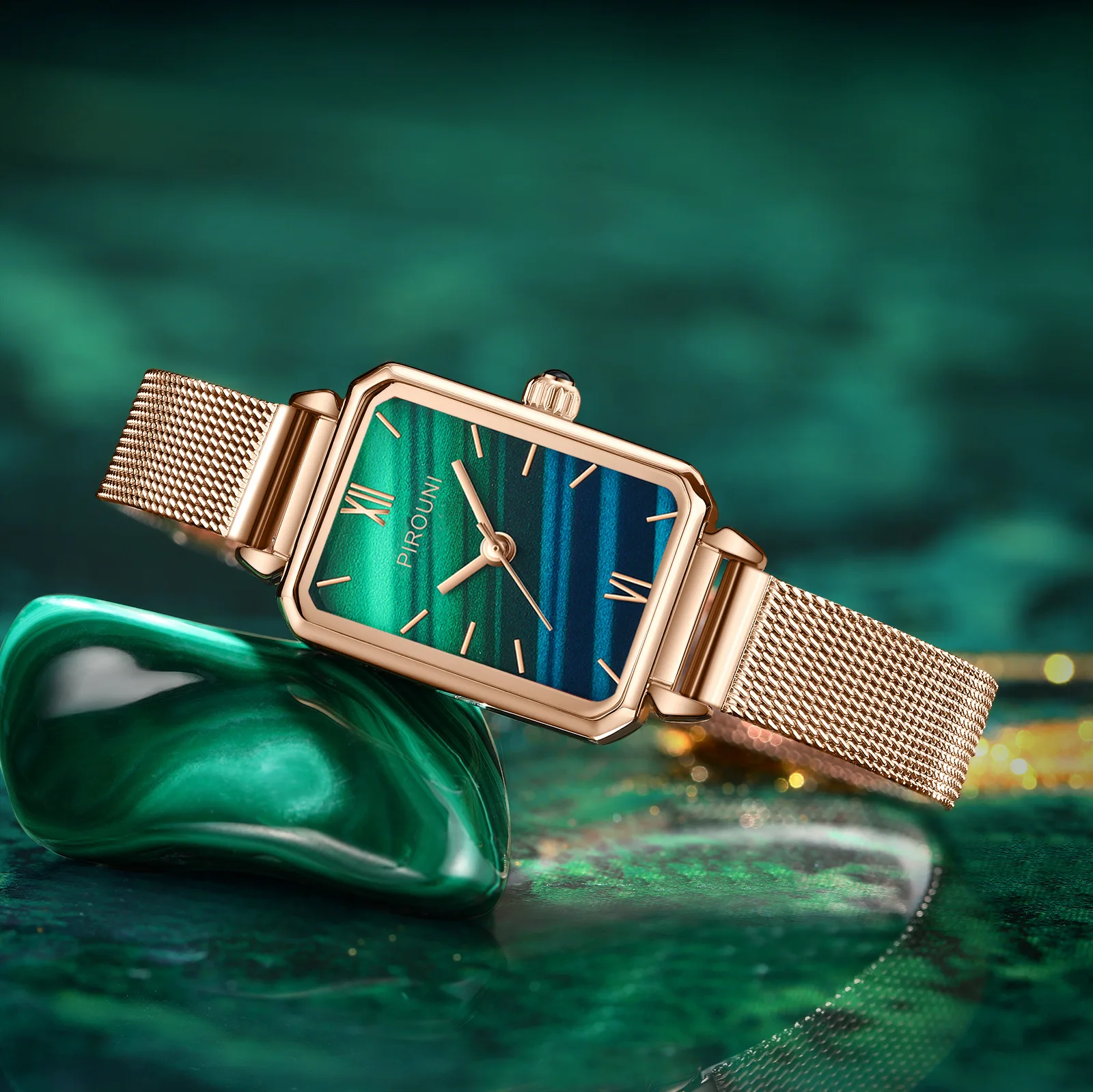 

Fashion women's watch women's watch wholesale retro light luxury niche square student watch waterproof quartz watch temperament