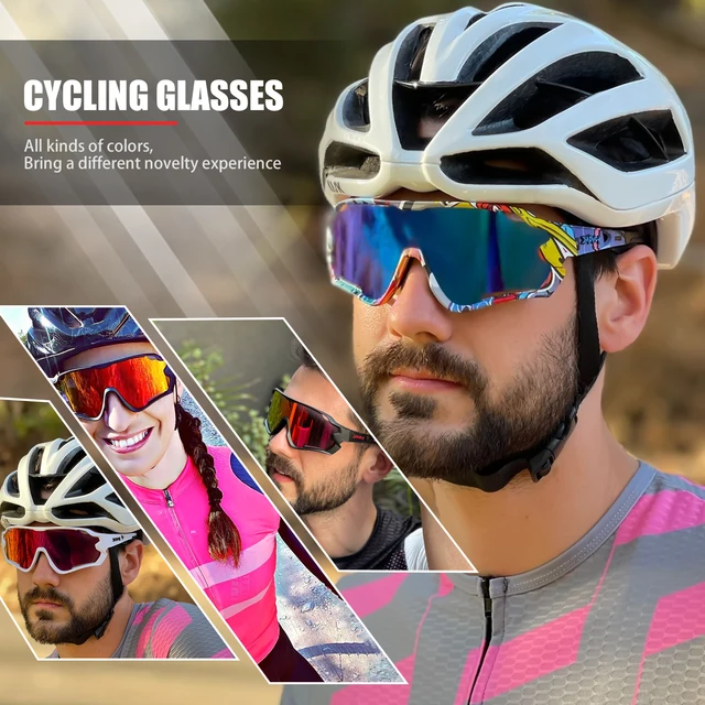 2022 Outdoor Sports Polarized Cycling Glasses Road Bike Glasses Mountain Bicycle Sunglasses Men Women Cycling Goggles Eyewear 2