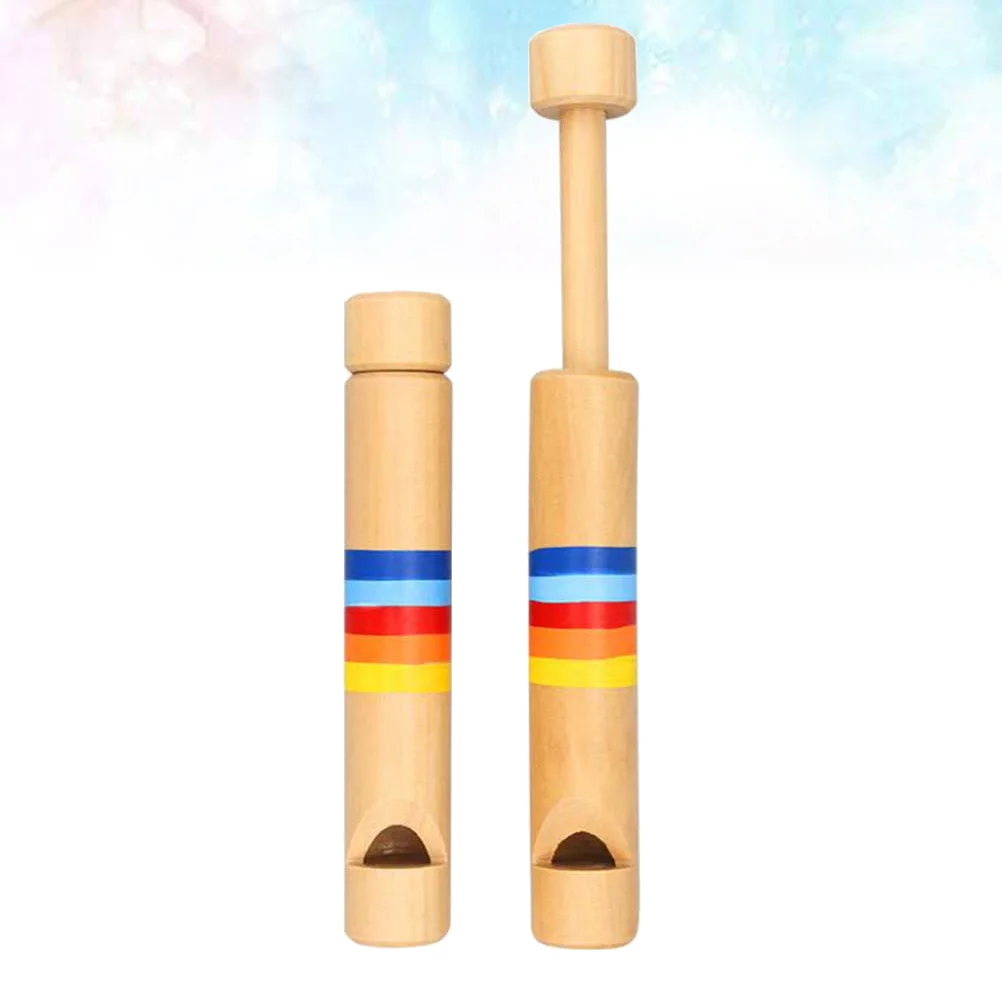 

Kids Flute Whistleslide Toy Instrument Toys Wood Musical Instrumentswooden Birthday Noise Educational Party Makers Preschool