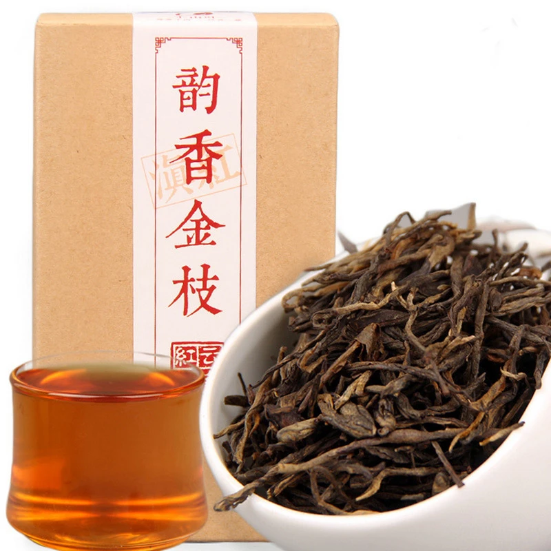

2020 Yunnan Black Chinese Tea Feng Qing "Classics 58" Dianhong Hand Made Box Tea 90g/box Droshipping Tea Pot