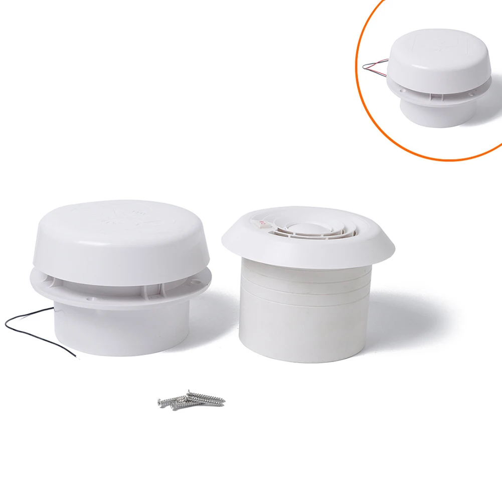 

60CFM Trailer Ceiling Mount Roof Mute Caravan Effective Cooling Ventilation Easy Install RV Motorhome 12V ABS Exhaust Fan