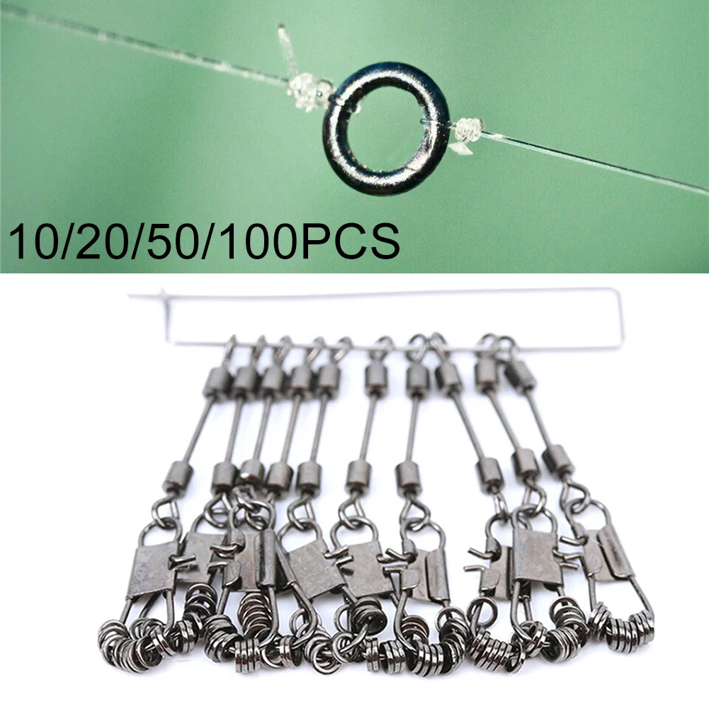 

10/20/50pcs 2mm Fly Fishing O-ring Strong Ring Seamless Anti-Glare Anti-Rust Strong Leader Tippet Rings Steel Pesca Iscas