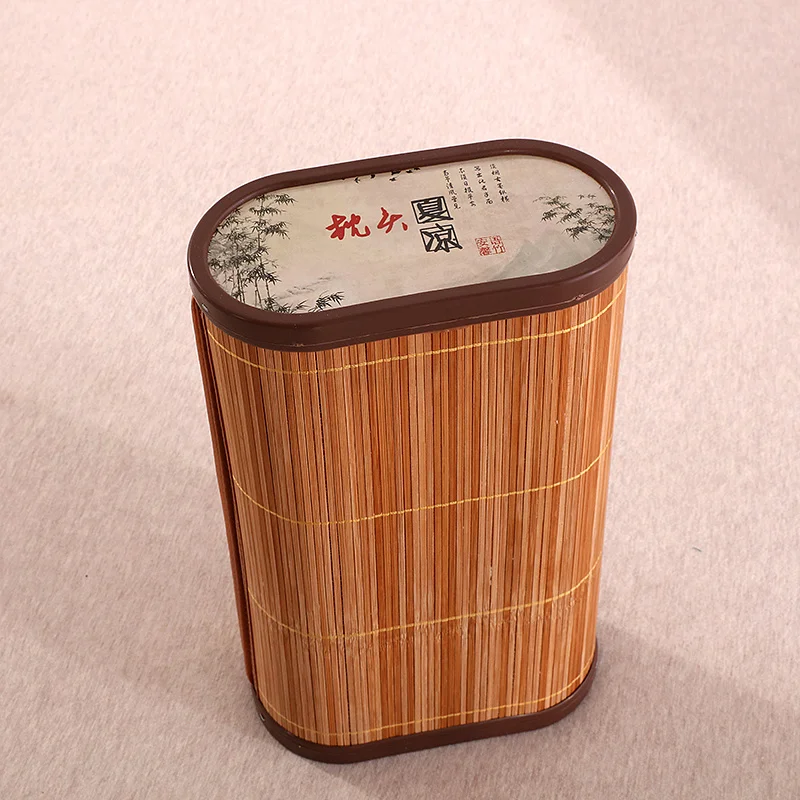 Summer Bamboo Hollow Pillow for Sweat Steaming Room Cool Rattan Viscose Fiber Mahjong Shape P