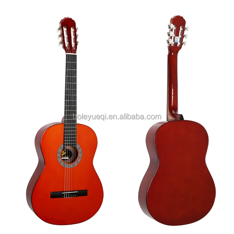 

Дешевая китайская Классическая гитара из липового дерева, 39 дюймов, нейлоновая струна, Классическая гитарная струна, струны для акустической гитары
