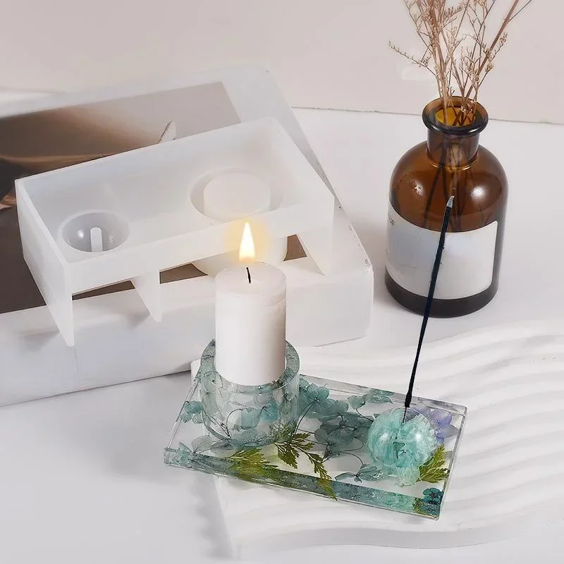 Силиконовая форма для свечей и благовоний