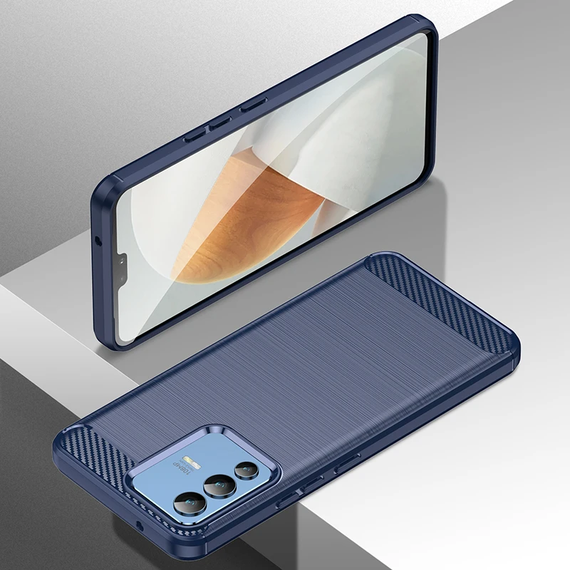 Противоударный силиконовый чехол для Vivo V23 (art.: 3920bb89487ae) - 3920bb89487ae