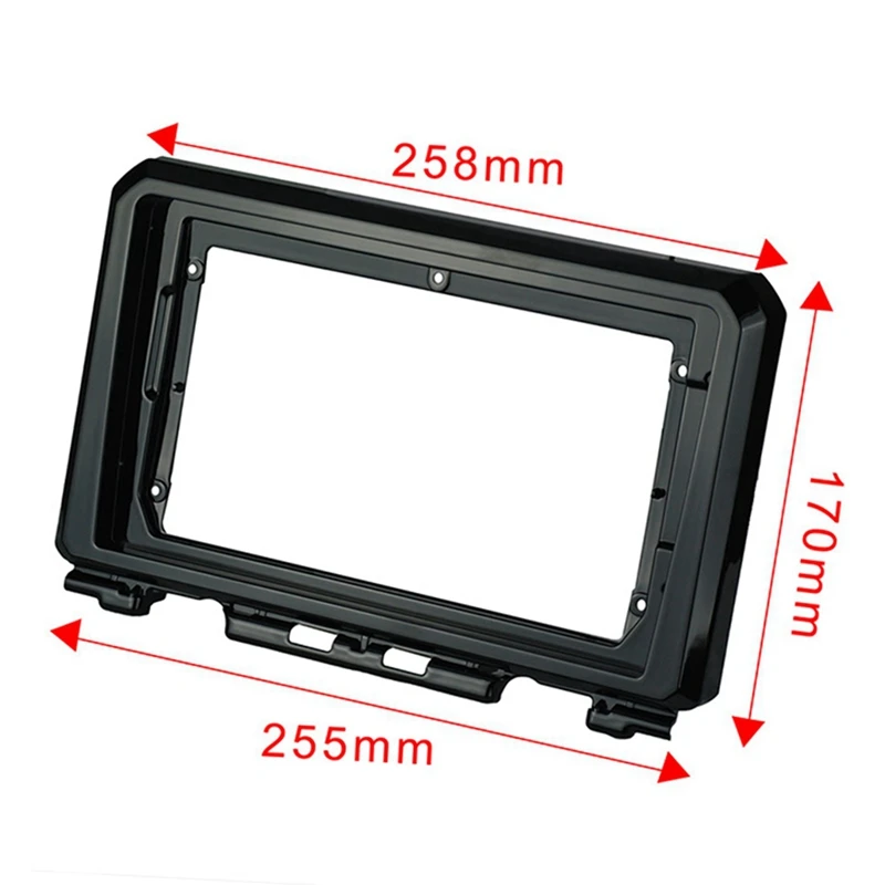 Car Radio Fascia For Suzuki Jimny 2018-2020 Stereo Dash Kit Fit Installation Trim Facia Face Panel Frame Parts